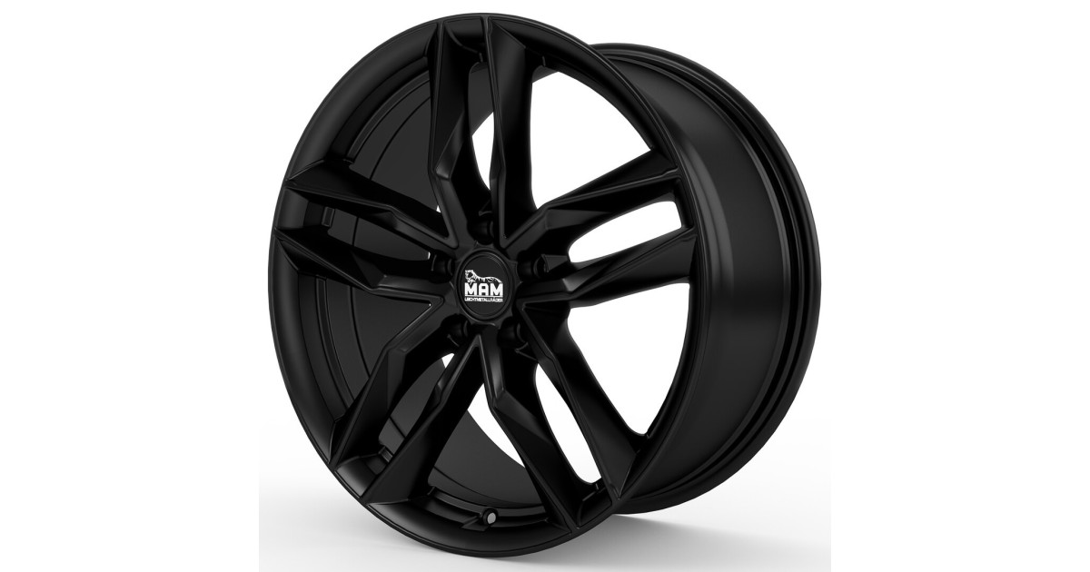 MAM RS3 MATT BLACK PAINTED 8,5x20 5/112 ET30 Alésage 66,6