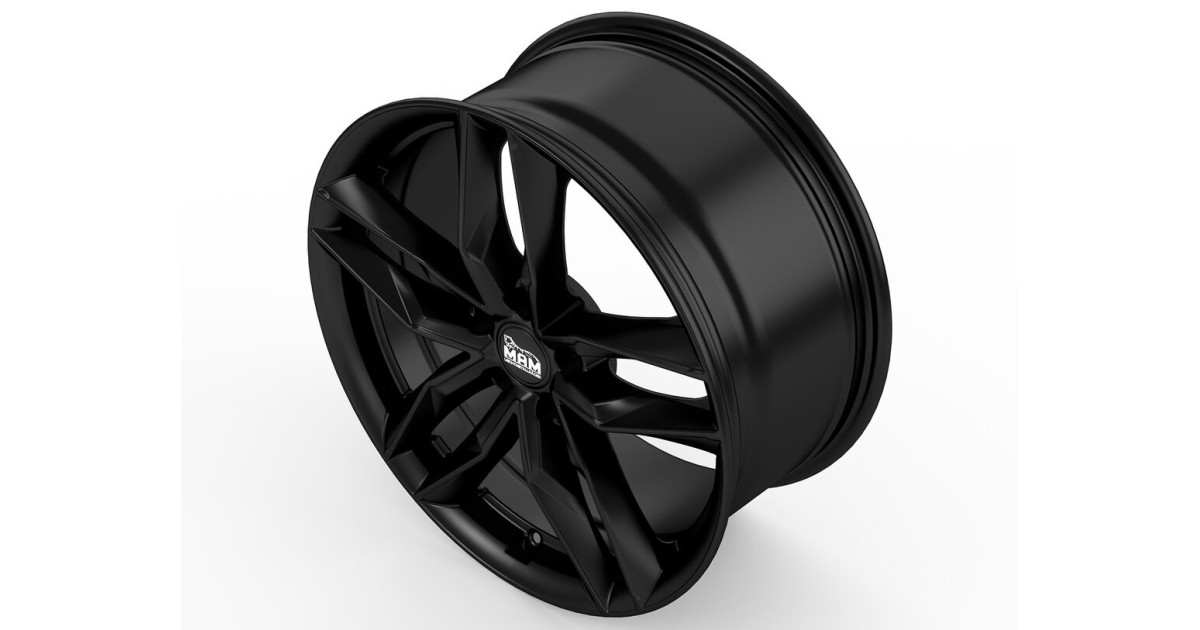 MAM RS3 MATT BLACK PAINTED 8,5x20 5/112 ET30 Alésage 66,6