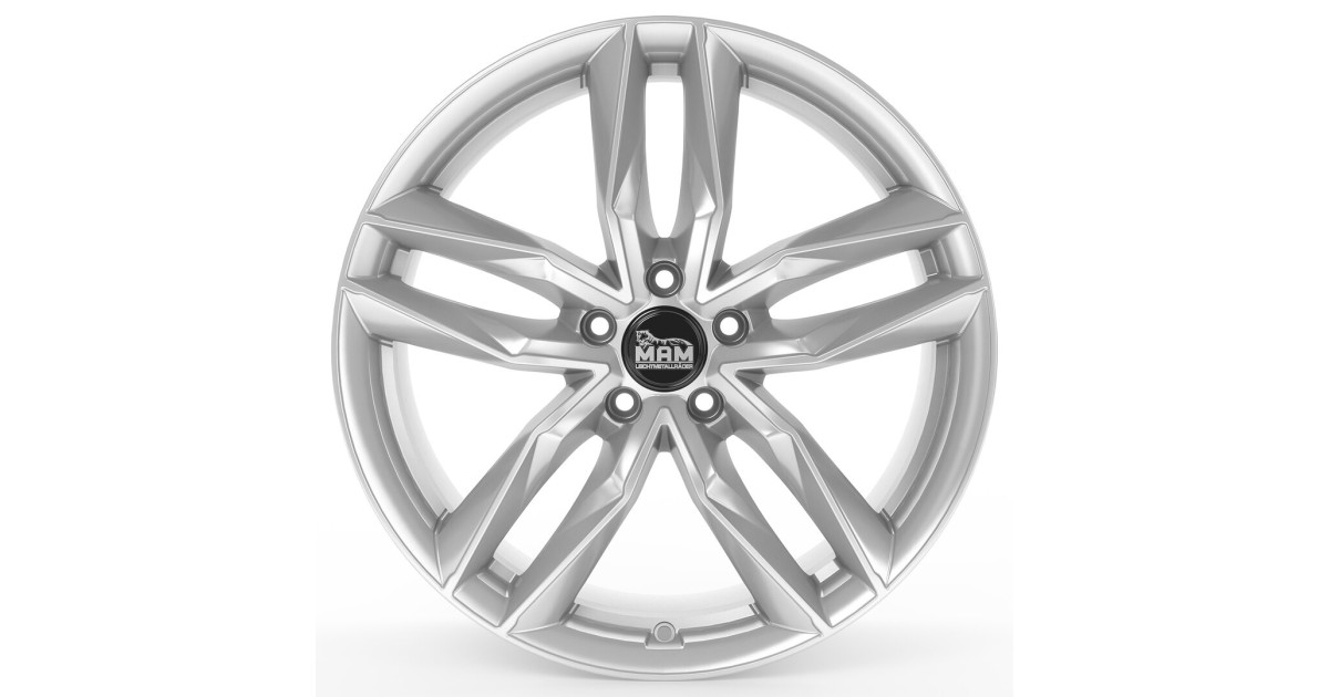 MAM RS3 SILVER PAINTED 8,5x19 5/114,3 ET45 Alésage 72,6