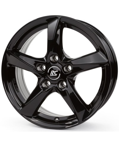 Jante Alu RC Design RC30 SG Noir brillant 6x15 5x98 ET39 , Alésage 58.1