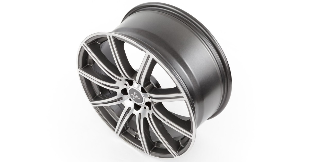 KESKIN KT16 Dynamic PALLADIUM FRONT POLISH 8x18 5/112 ET30 Alésage 66,6