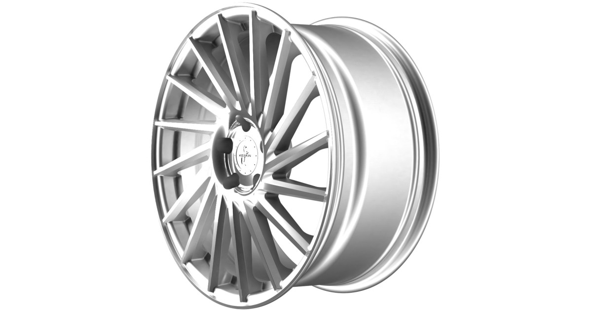 KESKIN KT17 Hurricane SILVER FRONT POLISH 8,5x19 5/112 ET45 Alésage 72,6