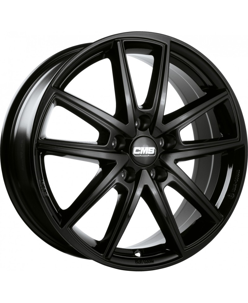 Jante ALU, CMS C30 Noir Brillant, 7.5X18 5/114.3 ET45, Alésage 67.1