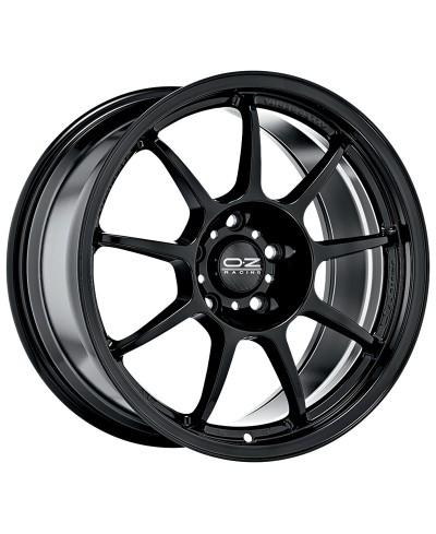 Jante ALU OZ ALLEGGERITA HLT GLOSS BLACK 10X18 5/130 ET40, Alésage 71.6