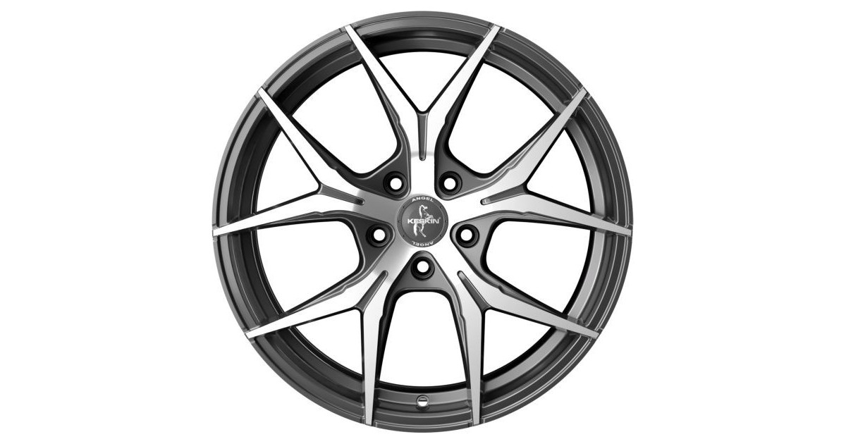 KESKIN KT19 PALLADIUM FRONT POLISH 8x18 5/112 ET30 Alésage 72,6
