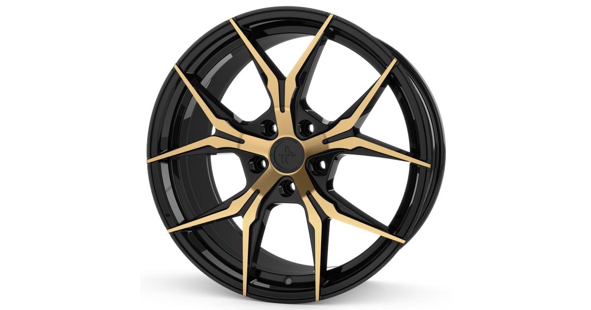 KESKIN KT19N BLACK FRONT GOLD 8,5x19 5/120 ET35 Alésage 72,6