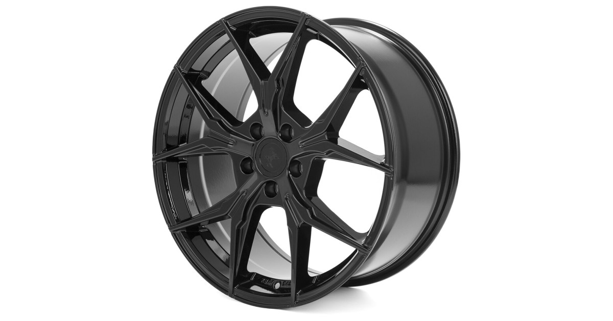 KESKIN KT19N BLACK PAINTED 8,5x19 5/112 ET30 Alésage 72,6