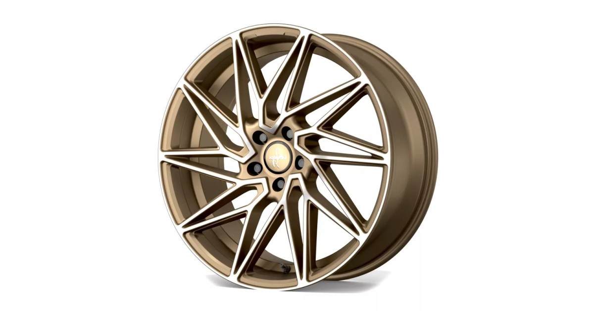 KESKIN KT20 BRONZE FRONT POLISH 8,5x19 5/112 ET30 Alésage 72.6