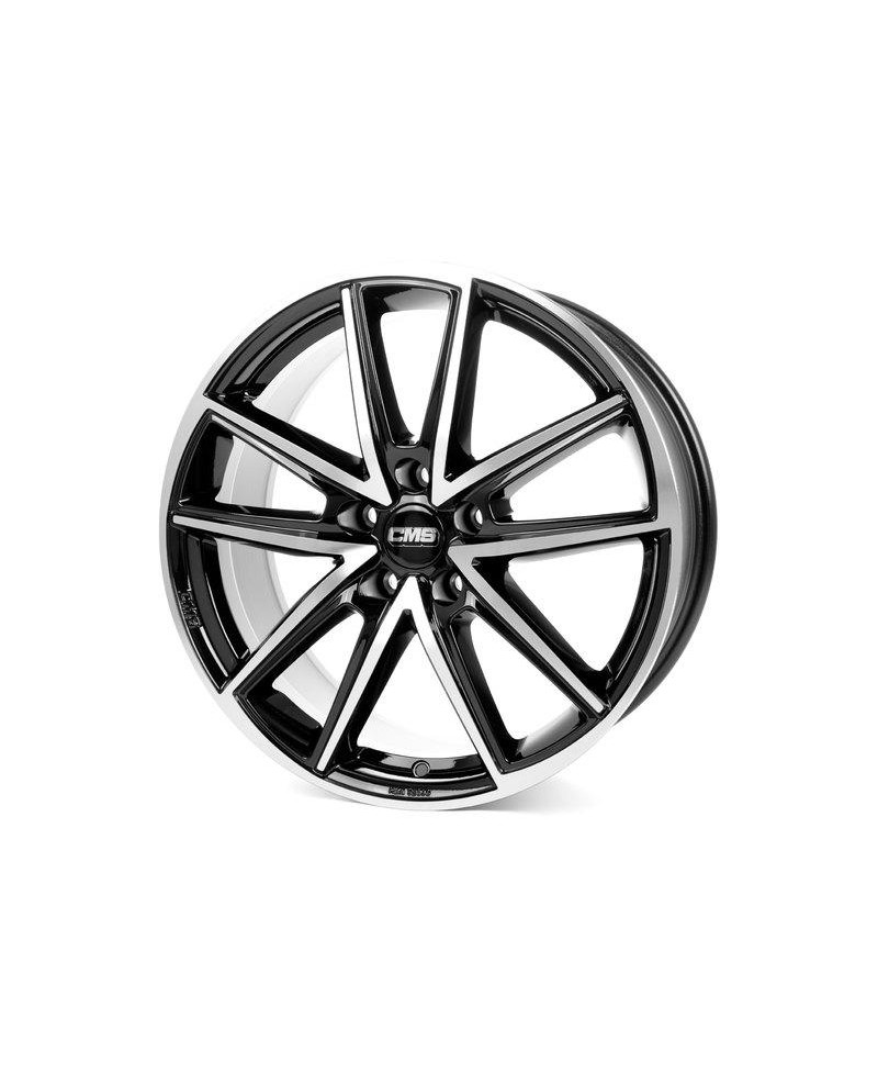 Jante ALU, CMS C30 Diamant Noir Brillant, 7.5X18 5/112 ET48, Alésage 57.1