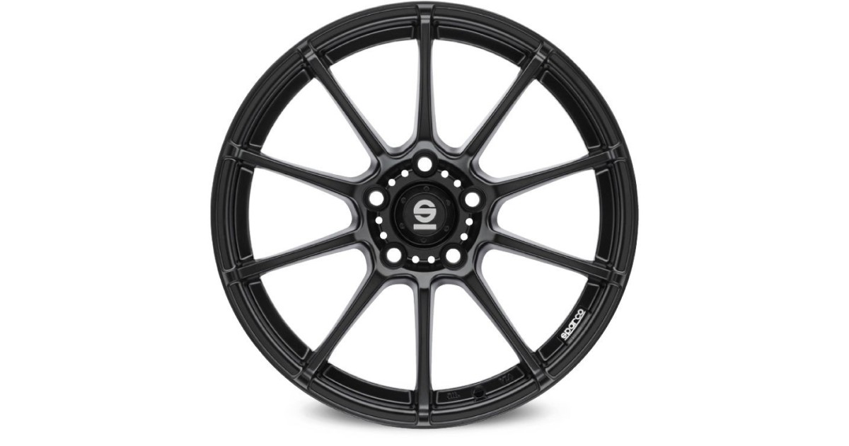 Jante ALU, SPARCO ASSETTO GARA MATT BLACK 8.5X20 5/112 ET35, Alésage 73.1