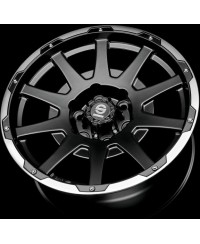 Jante ALU, SPARCO DAKAR Noir mat / liseré poli / rivets , 8.5X17 6/139.7 ET25, Alésage 106.1