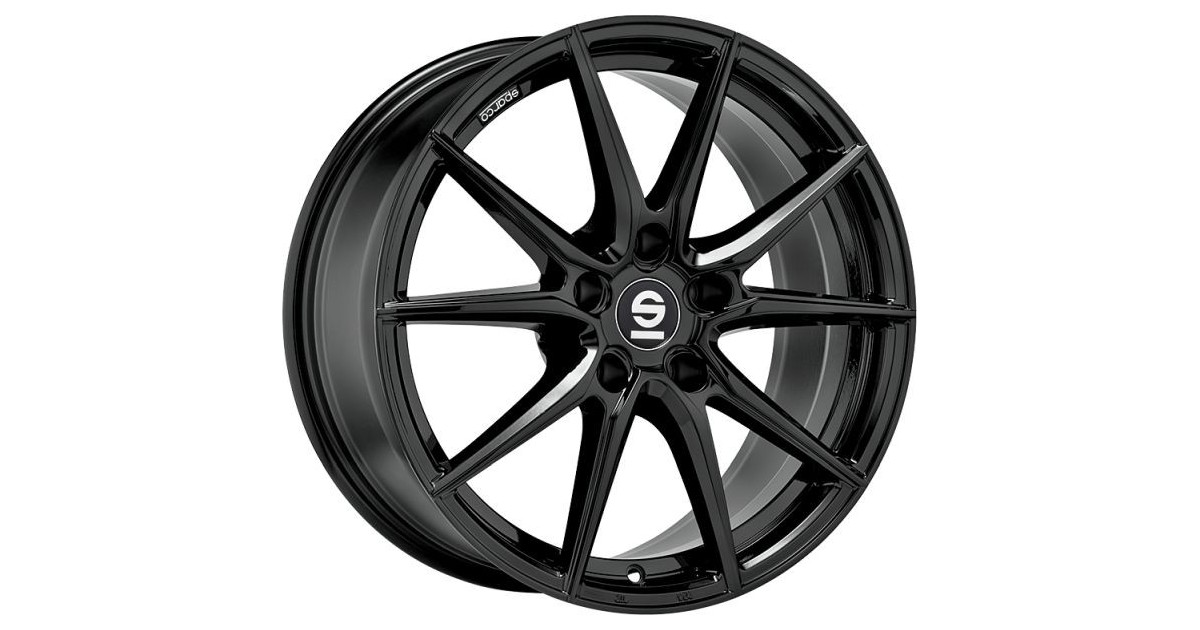 Jante ALU, SPARCO DRS GLOSS BLACK, 7.5X17 5/112 ET35, Alésage 73.1