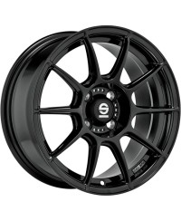 Jante ALU, SPARCO FF1 GLOSS BLACK 7X17 5/114.3 ET30, Alésage 73.1