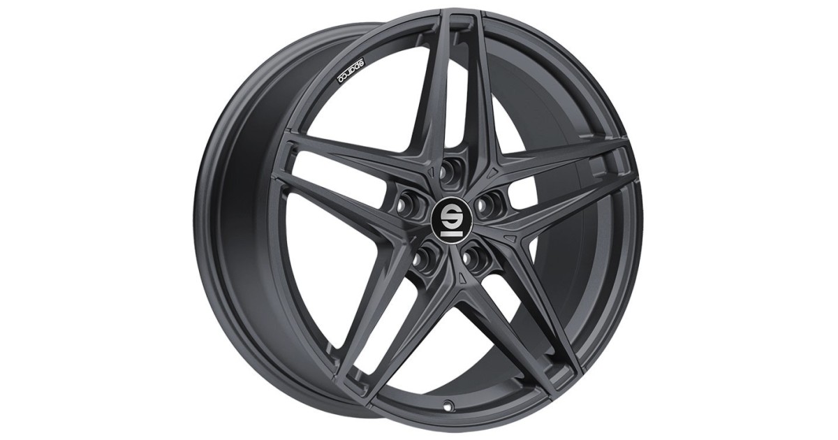 Jante ALU, SPARCO Record Matt Graphite 8.5X19 5/112 ET30, Alésage 73.1
