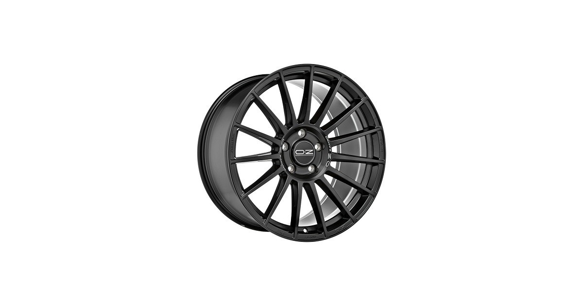 Jante ALU, OZ DAKAR/MBSL/ET30 MATT BLACK+SILVER LETTERING, 8.50X20 5/112 ET30, Alésage 79