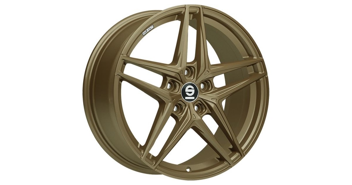 Jante ALU, SPARCO Record Rally Bronze 8.5X19 5/114.3 ET50, Alésage 73.1
