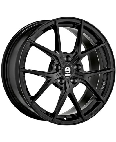 Jante ALU, SPARCO PODIO GLOSS BLACK 8X18 5/100 ET45, Alésage 63.4