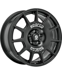 Jante ALU, SPARCO TERRA MATT BLACK + WHITE LETTERING 8X18 5/114.3 ET35, Alésage 73.1
