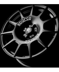 Jante ALU, SPARCO TERRA MATT BLACK + WHITE LETTERING 8X18 5/114.3 ET35, Alésage 73.1