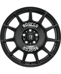 Jante ALU, SPARCO TERRA MATT BLACK + WHITE LETTERING 8X18 5/114.3 ET45, Alésage 73.1