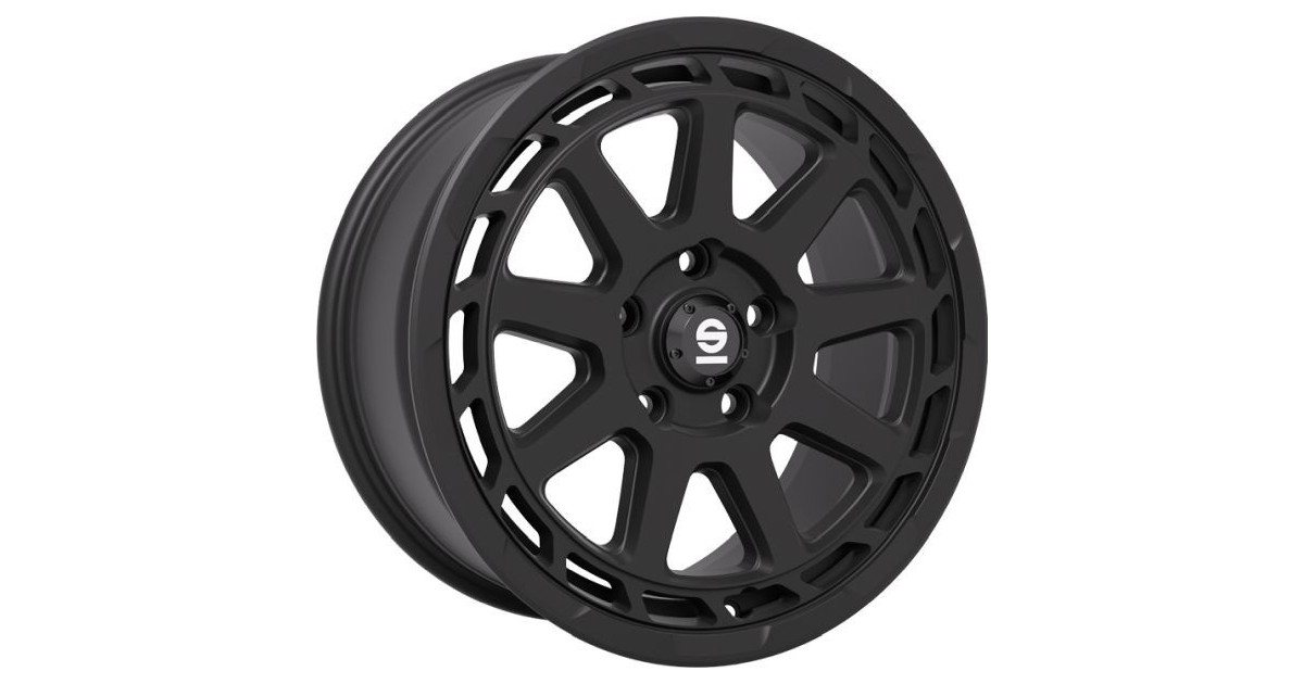 Jante ALU, SPARCO GRAVEL MATT BLACK 8X18 5/108 ET35, Alésage 63.4