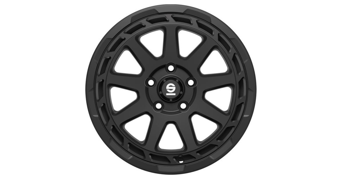 Jante ALU, SPARCO GRAVEL MATT BLACK 8X18 5/108 ET35, Alésage 63.4