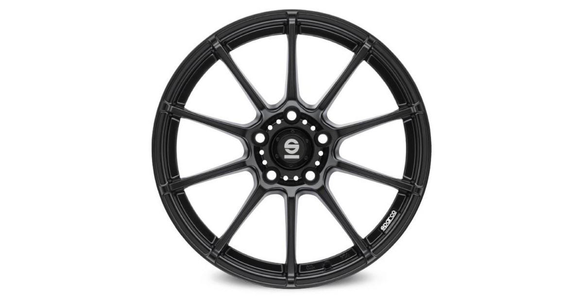 Jante ALU, SPARCO ASSETTO GARA MATT BLACK, 7X17 5/100 ET38, Alésage 63.4