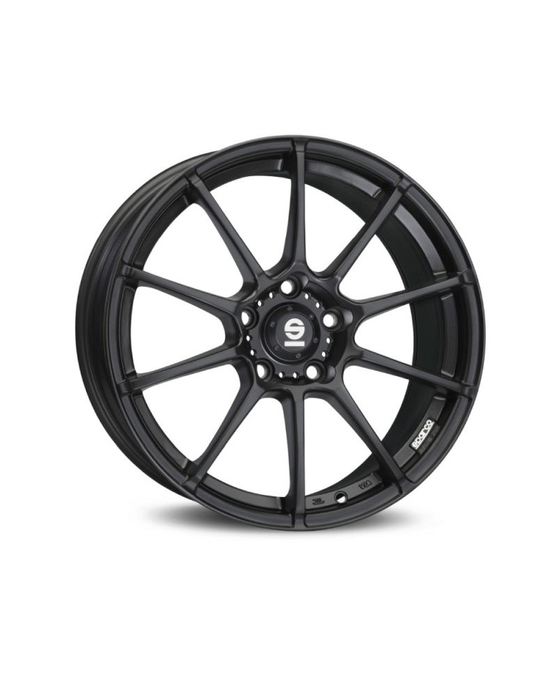 Jante ALU, SPARCO ASSETTO GARA MATT BLACK, 8X19 5/112 ET49, Alésage 73.10
