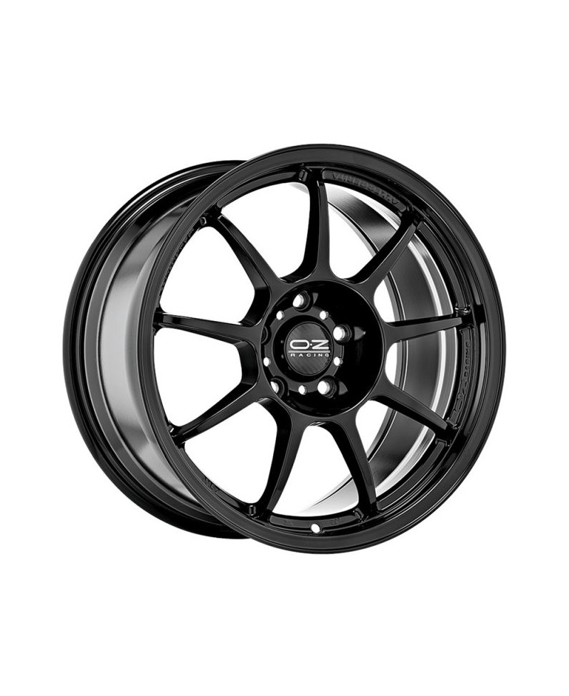 Jante ALU, OZ ALLEGGERITA HLT GLOSS BLACK 7X17 4/100 ET30, Alésage 68.1