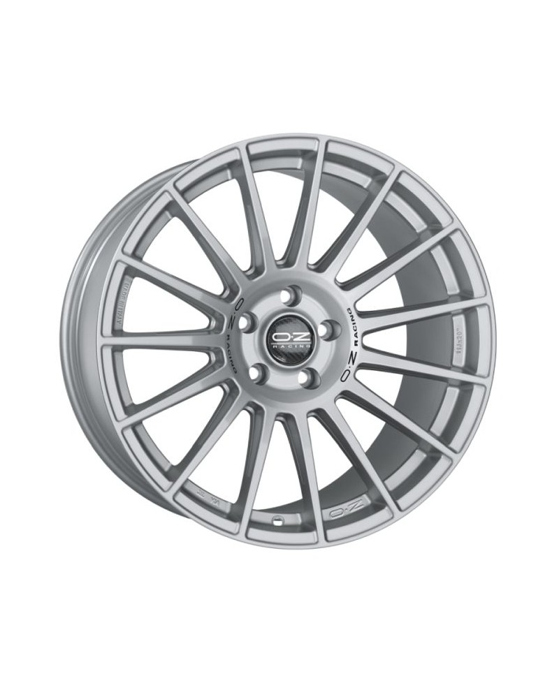 Jante ALU, OZ  Superturismo DAKAR MATT RACE SILVER + BLACK LETTER 10X20 5/112 ET26, Alésage 79