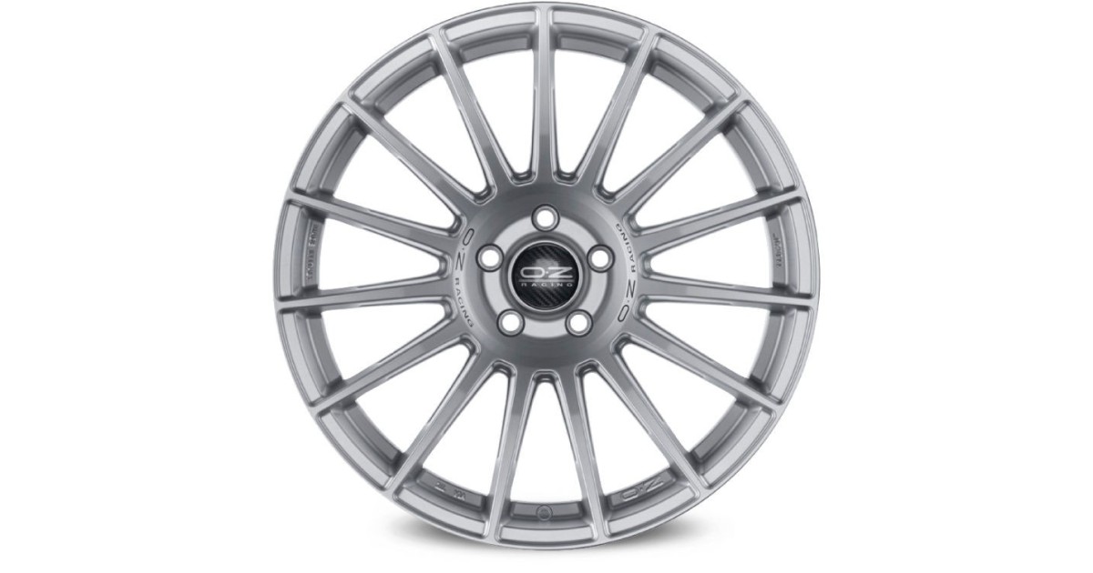 Jante ALU, OZ  Superturismo DAKAR MATT RACE SILVER + BLACK LETTER 8.5X20 5/112 ET45, Alésage 79