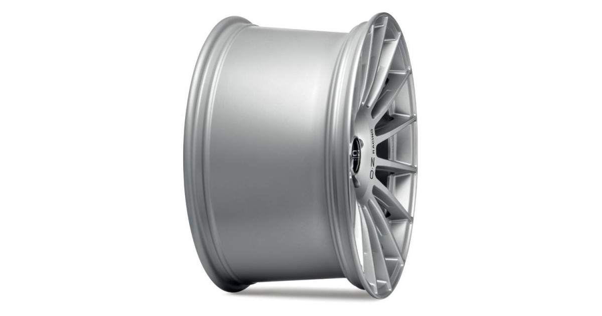 Jante ALU, OZ Superturismo DAKAR MATT RACE SILVER + BLACK LETTER 9X21 5/120 ET35, Alésage 64.1