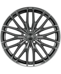 Jante ALU, OZ Gran Turismo HLT  Graphite brillant / liseré poli 8.5X19 5/108 ET45, Alésage 75
