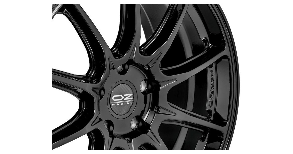 Jante ALU, OZ Hyper XT HLT Gloss Black 9.5X21 5/130 ET58, Alésage 71.6