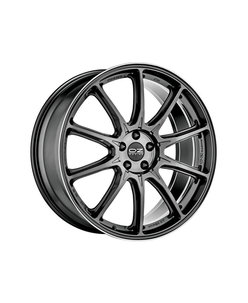 Jante ALU, OZ HYPER XT HLT STAR GRAPHITE DIAMOND LIP 10X22 5/120 ET40, Alésage 72.6