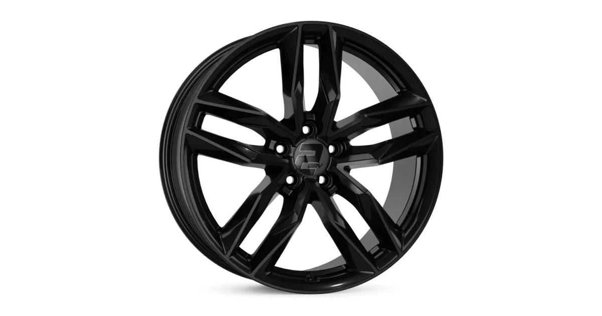 Jante ALU, Wheelworld - 2DRV WH40 SW+ Noir brillant laqué 8X18 5/112 ET39, Alésage 66.6