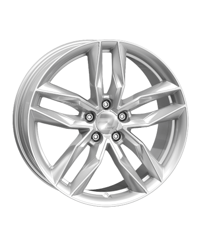 Jante ALU, Wheelworld - 2DRV WH40 RS  Race Silber lackiert , 7.5X18 5/120 ET60, Alésage 65.1