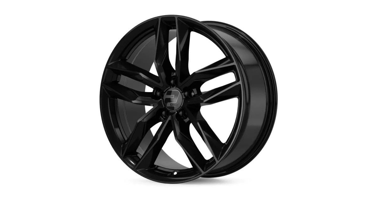 Jante ALU, Wheelworld - 2DRV WH40 SW+ Noir brillant laqué 8X18 5/112 ET30, Alésage 66.6