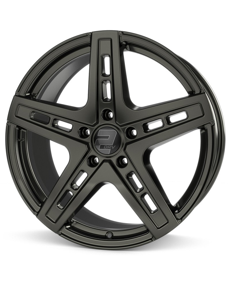 Jante ALU, Wheelworld - 2DRV WH38 DGM+  Dark Gunmetal lackiert 9.5X22 5/112 ET35, Alésage 66.6