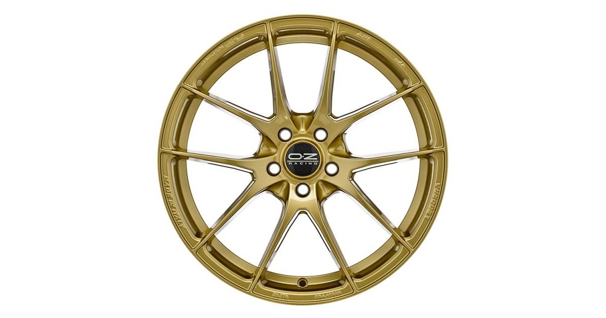 Jante ALU, OZ LEGGERA HLT RACE GOLD, 7.5X17 5/100 ET35, Alésage 68.1