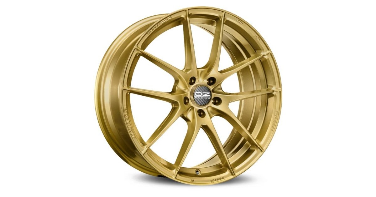 Jante ALU, OZ LEGGERA HLT RACE GOLD, 8X18 5/100 ET45, Alésage 68.1