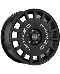 Jante ALU, OZ RALLY Noir brillant ,Lettrage argent 8X18 5/108 ET45, Alésage 75