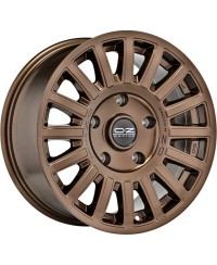 Jante ALU, OZ Rally  Bronze brillant , Lettrage noir 8.5X18 5/120 ET38, Alésage 79