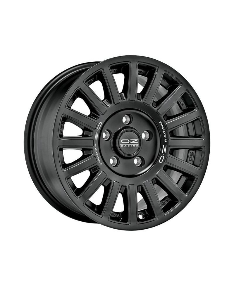 Jante ALU, OZ RALLY RACING VAN MATT BLACK+SILVER LETTER 8.50X18 6/139.70, Alésage 106.1