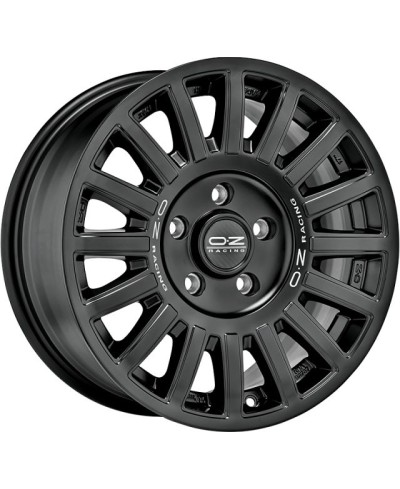 Jante ALU, OZ RALLY MATT BLACK+SILVER LETTERING 8X17 5/120 ET35, Alésage 65.1
