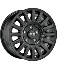 Jante ALU, OZ RALLY MATT BLACK+SILVER LETTERING 8X17 5/120 ET35, Alésage 65.1