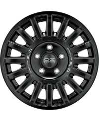 Jante ALU, OZ RALLY MATT BLACK+SILVER LETTERING 8X17 5/120 ET35, Alésage 65.1