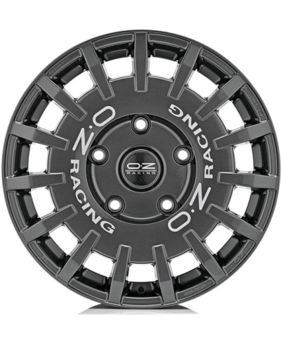 Jante ALU, OZ Rally Racing DARK GRAPHITE, SILVER LETTER 7.5X18 5/114.30 ET50, Alésage 75
