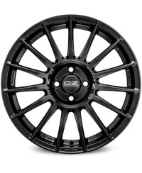 Jante ALU, OZ Superturismo LM - Noir mat  ,Lettrage argent 8X18 5/108 ET45, Alésage 75