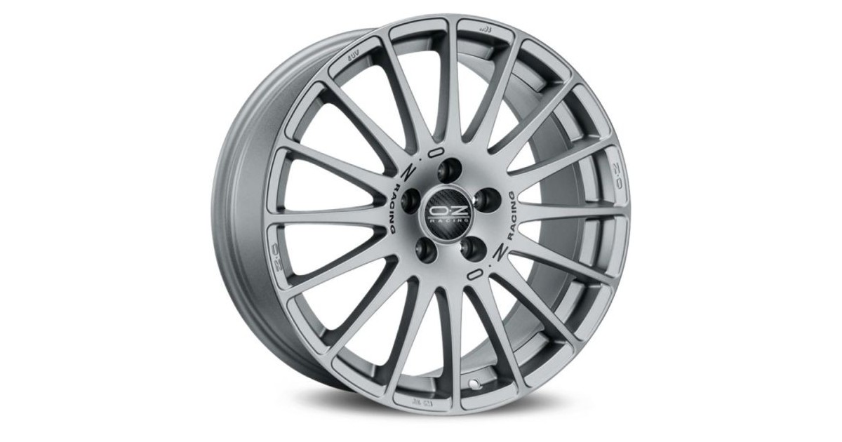 Jante ALU, OZ SUPERTURISMO GT GRIGIO CORSA, 7X17 4/108 ET25, Alésage 65.1